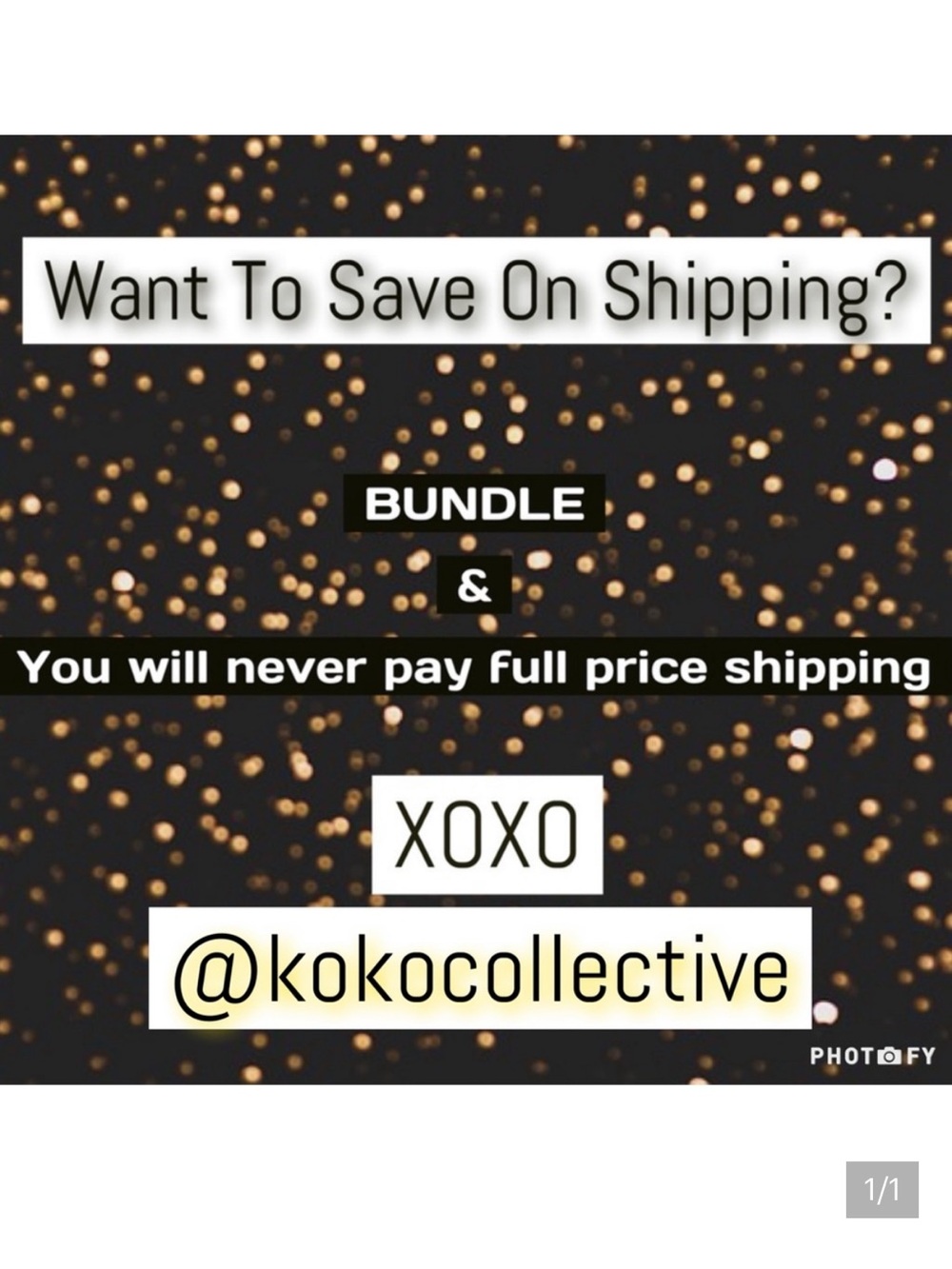 ✨LESS SHIPPING=JUST MAKES MORE SENSE✨
